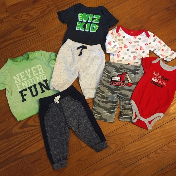 Cat & Jack Other - Cat & Jack & Q Baby Construction Mix N Match Sets